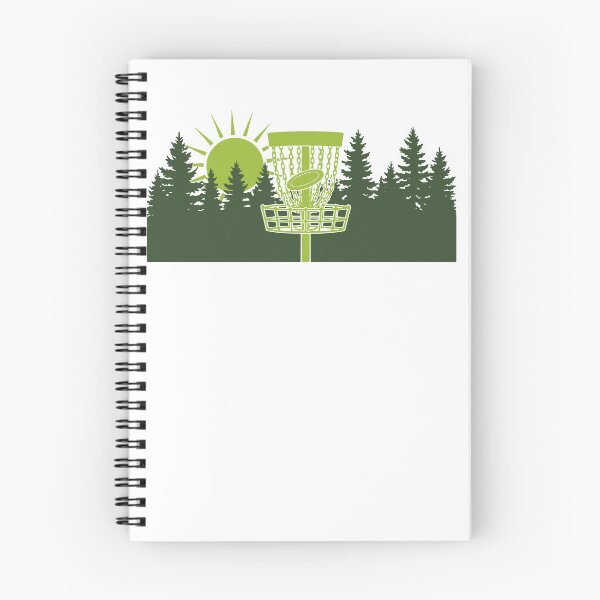 Item preview, Disc Golf Sunrise in Forest Scene designed and sold by LuminOrb.