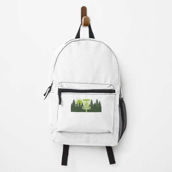 Item preview, Disc Golf Sunrise in Forest Scene designed and sold by LuminOrb.
