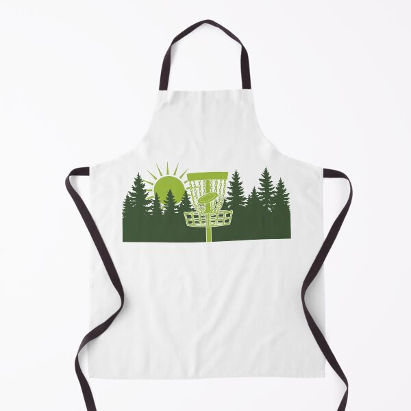 Item preview, Disc Golf Sunrise in Forest Scene designed and sold by LuminOrb.