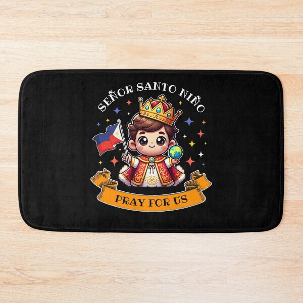 Item preview, Señor Santo Niño de Cebú Philippine Flag for Kids Toddlers designed and sold by NUMAcreations.