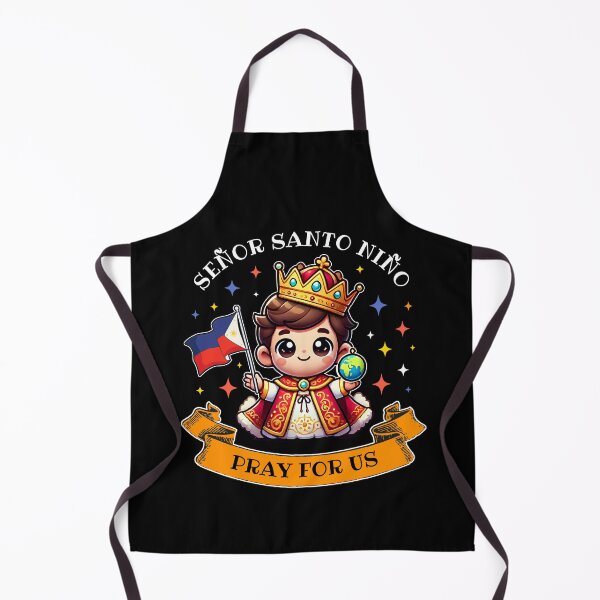 Item preview, Señor Santo Niño de Cebú Philippine Flag for Kids Toddlers designed and sold by NUMAcreations.