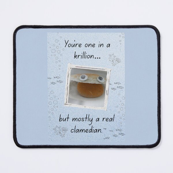 Item preview, Funny clam pun design  designed and sold by TheAudhdWitch.