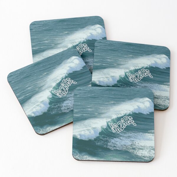 Item preview, Nazaré Wave Illustration | Big Wave Surf, Ocean, Surfing, Nazare, Portugal designed and sold by QShore.