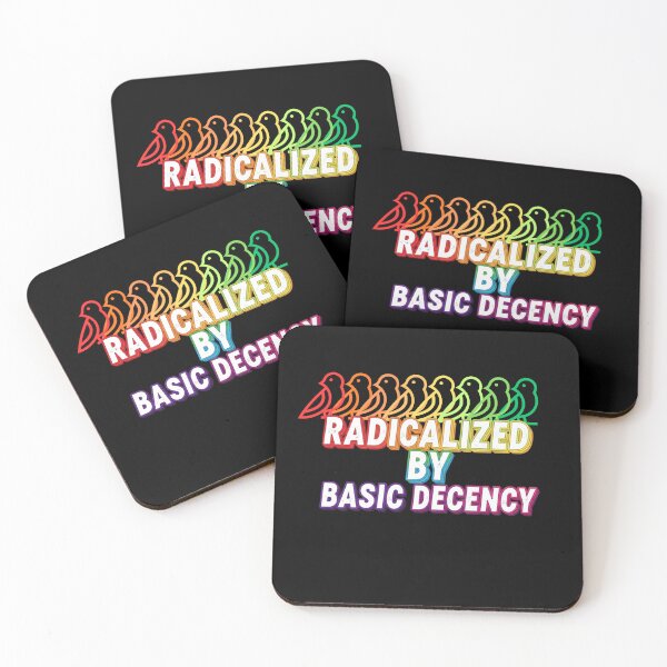 Item preview, Radicalized-by-basic-decency designed and sold by w66aboo.