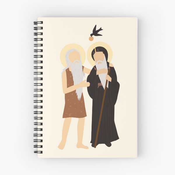 Item preview, St Antony and St Paul designed and sold by CopticByDesign.