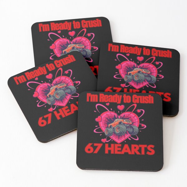 Item preview, I'm Ready to Crush 67 Hearts  designed and sold by StaticMood.