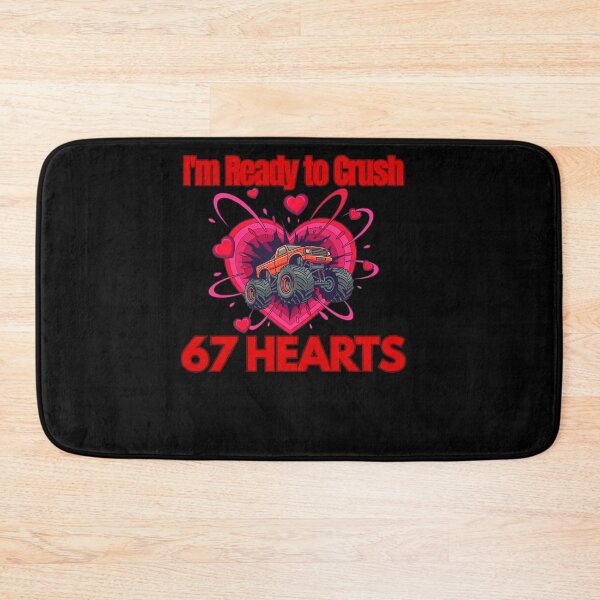Item preview, I'm Ready to Crush 67 Hearts  designed and sold by StaticMood.
