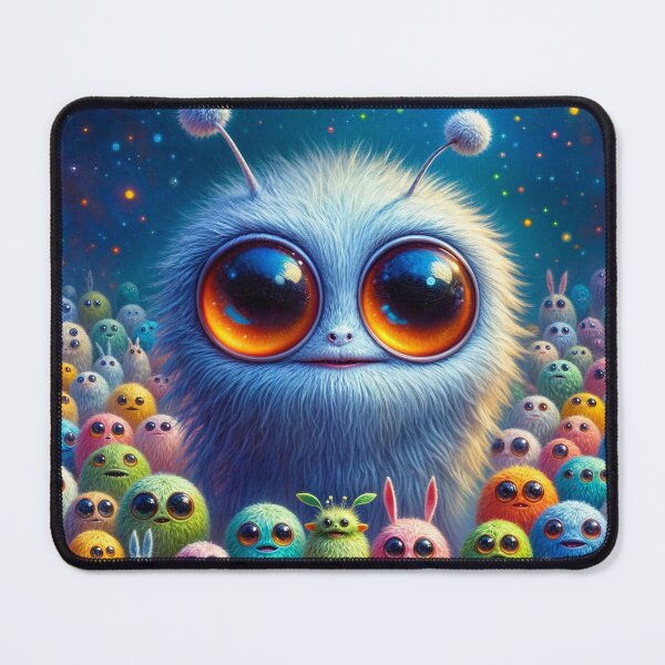 Item preview, The Fluffy Invasion designed and sold by Undersea Ai Art.