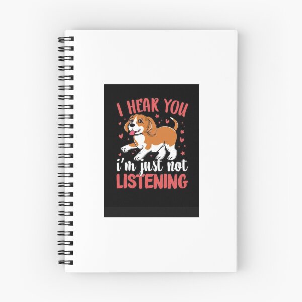 Item preview, I Hear You I'm Just Not Listening Funny Dog designed and sold by PawSomeVibes.