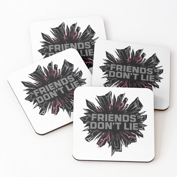 Item preview, Friends Don’t Lie – Dark Alternate Dimension Emblem designed and sold by AndrewYoko.