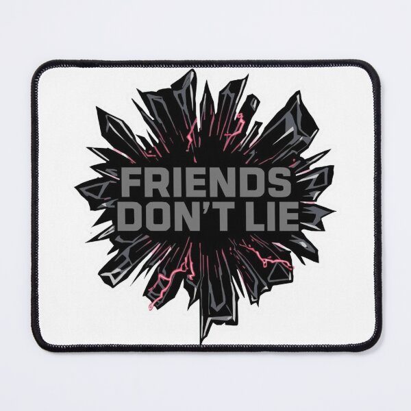 Item preview, Friends Don’t Lie – Dark Alternate Dimension Emblem designed and sold by AndrewYoko.