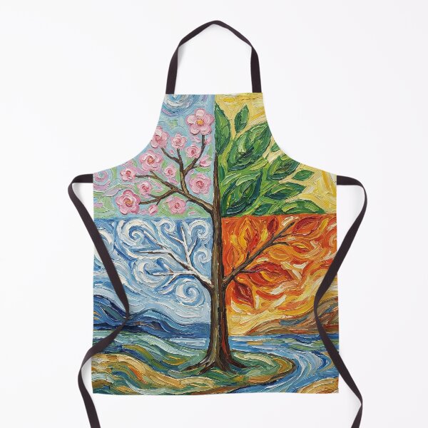 Item preview, Four Seasons Tree of Life - Van Gogh Style (Или вариант: The Changing Seasons - Starry Night Style) designed and sold by AgingeR.