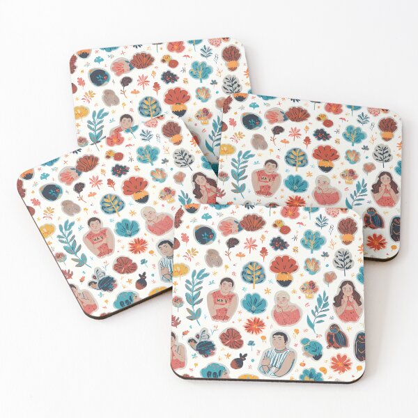 Item preview, 66 Vibrant Floral Patterns Abstract Designs Creative Love designed and sold by ART ATTACK ZONE.