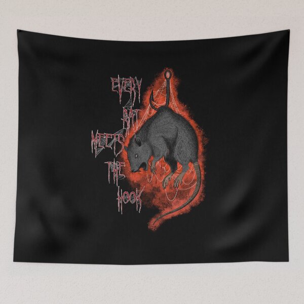 Item preview, Every rat meets the hook red designed and sold by MADNEST.