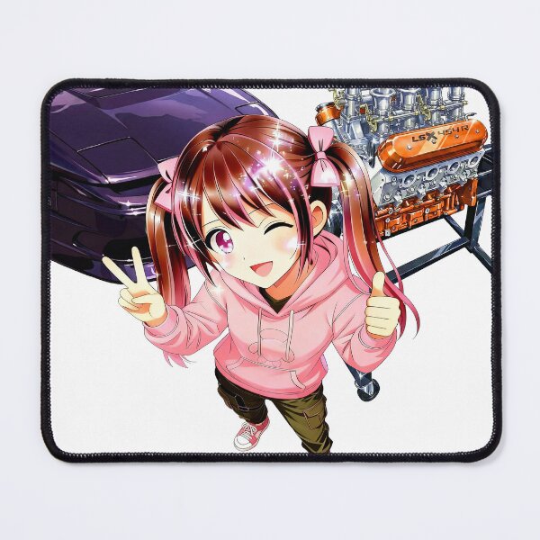 Item preview, JDM Mechanic Girl Pink-chan: 180SX with LSX 454R V8 Swap designed and sold by AKIHABARAMOTORS.