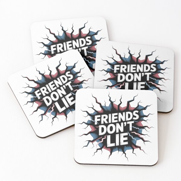 Item preview, Friends Don’t Lie – Mystery Emblem from the Other Side designed and sold by AndrewYoko.