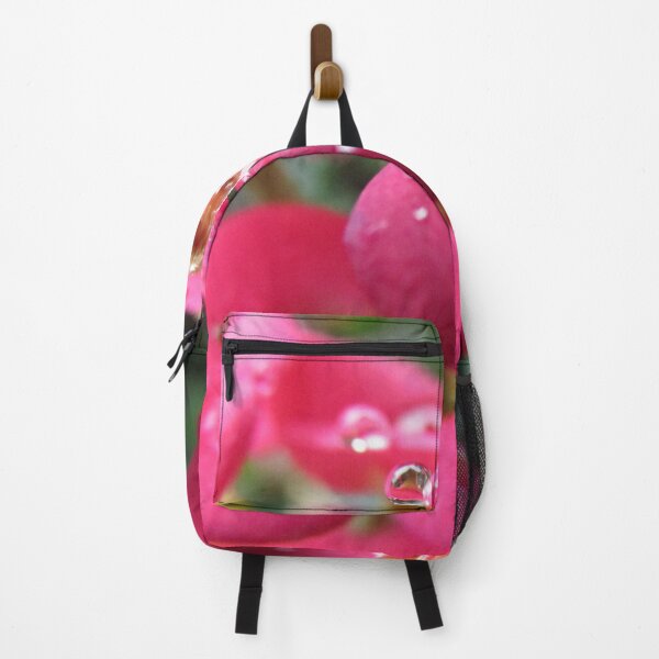 Item preview, Red flower and dewdrops designed and sold by Art Rendez-vous.