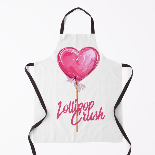 Item preview, Lollipop Crush Sweet Pink Heart Valentine's Candy Art designed and sold by Anastasiia Yurevych.