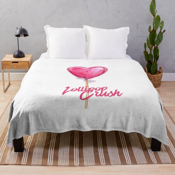 Item preview, Lollipop Crush Sweet Pink Heart Valentine's Candy Art designed and sold by Anastasiia Yurevych.