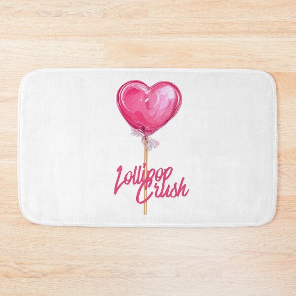 Item preview, Lollipop Crush Sweet Pink Heart Valentine's Candy Art designed and sold by Anastasiia Yurevych.