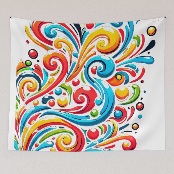Item preview, Energetic Swirls designed and sold by MekoDesigns.