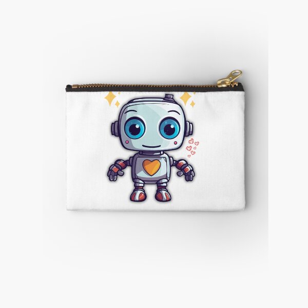 Item preview, Happy Robot – Cute Character Illustration designed and sold by wait4signal.