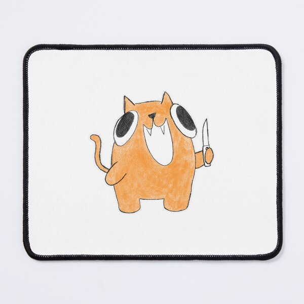 Item preview, stabby cat orange designed and sold by Roar-Rex12.