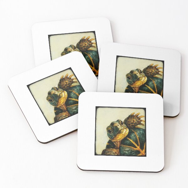 Item preview, Cute watercolour tortoise artwork  designed and sold by TheAudhdWitch.