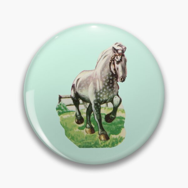Item preview, Vintage Horse Gummed Sticker 1970s Classroom Rewards designed and sold by The Sticker Bureau.