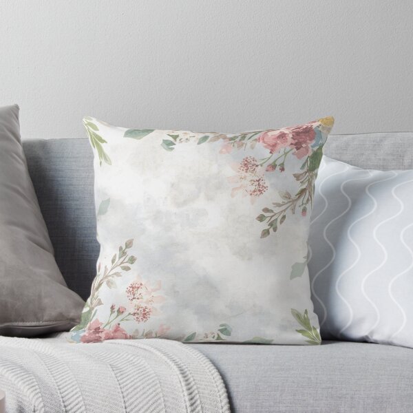 Item preview, Boho Vintage Floral Frame – Watercolor Flower Frame designed and sold by Ewelina  Niemiec.