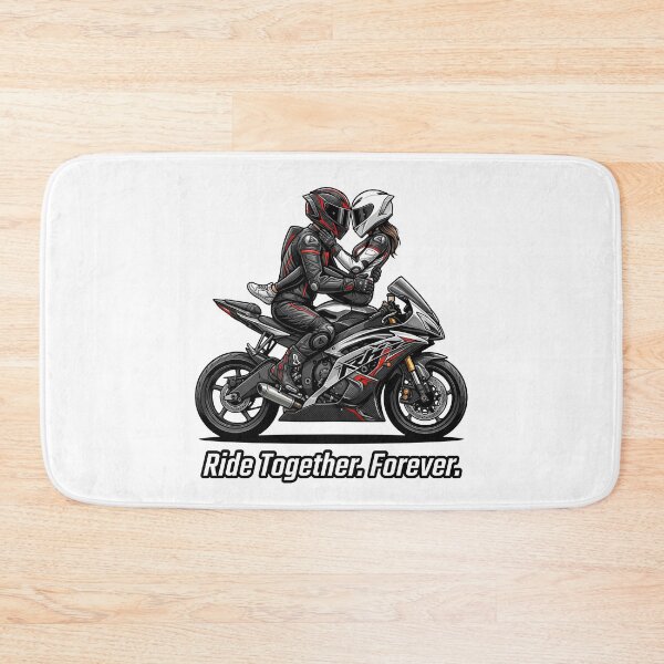Item preview, Ride Together Forever – Romantic Motorcycle Artwork designed and sold by enzoade.
