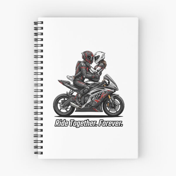 Item preview, Ride Together Forever – Romantic Motorcycle Artwork designed and sold by enzoade.
