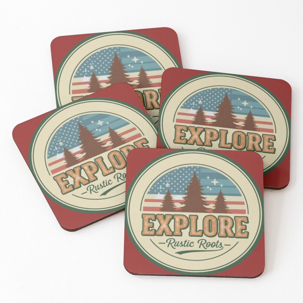 Item preview, Coasters (Set of 4) designed and sold by BakerCreatives.