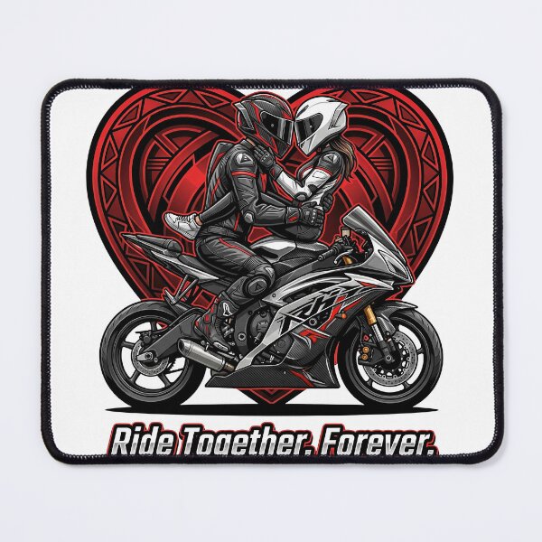 Item preview, Ride Together Forever – Motorcycle Couple Valentine Design designed and sold by enzoade.