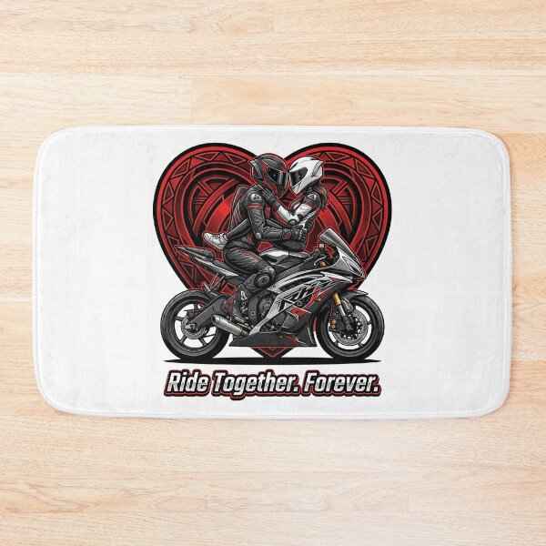 Item preview, Ride Together Forever – Motorcycle Couple Valentine Design designed and sold by enzoade.