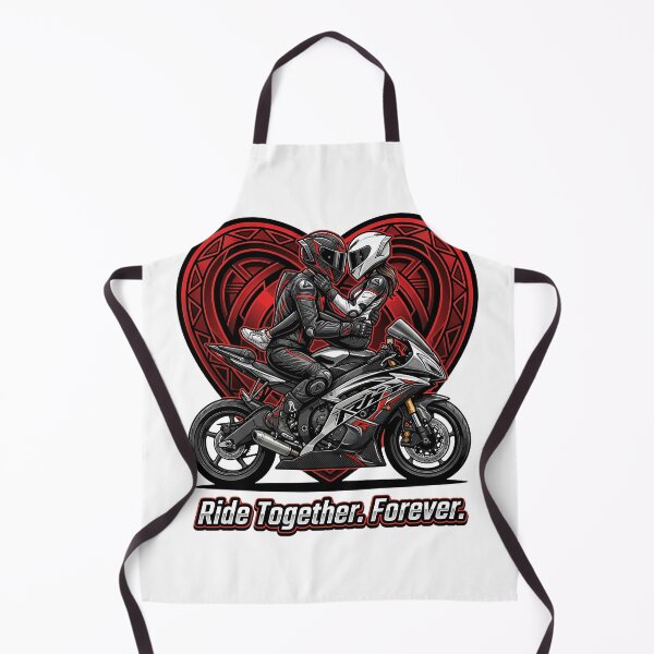 Item preview, Ride Together Forever – Motorcycle Couple Valentine Design designed and sold by enzoade.
