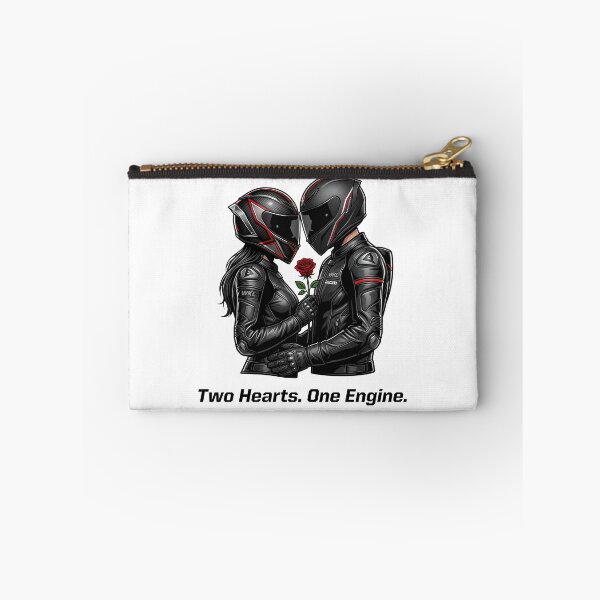 Item preview, Two Hearts One Engine – Motorcycle Love Bond designed and sold by enzoade.