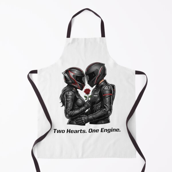 Item preview, Two Hearts One Engine – Motorcycle Love Bond designed and sold by enzoade.