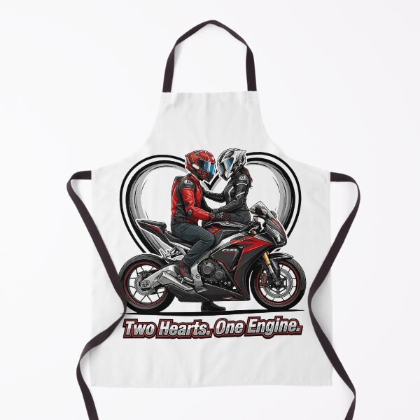 Item preview, Two Hearts One Engine – Biker Romance Graphic designed and sold by enzoade.