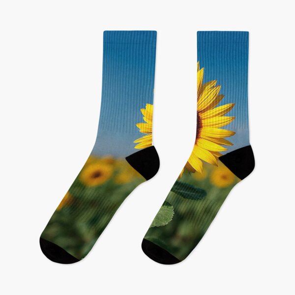 Item preview, Beautiful sunflower on a clear blue-sky day designed and sold by dcrc.
