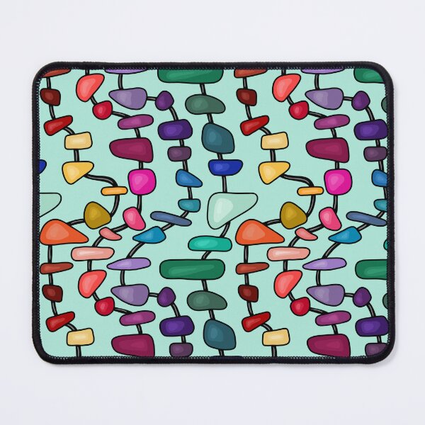 Item preview, Wonky Stone Skewers in Jewel Tone Colors designed and sold by Unhinged Heather.