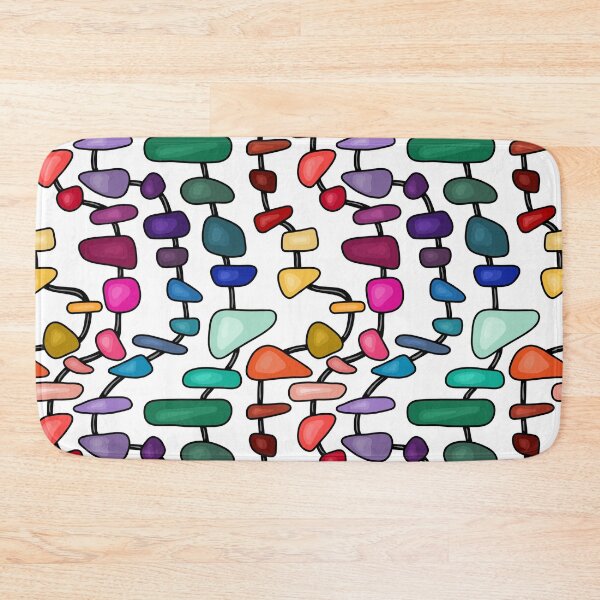 Item preview, Wonky Stone Skewers in Jewel Tone Colors designed and sold by Unhinged Heather.