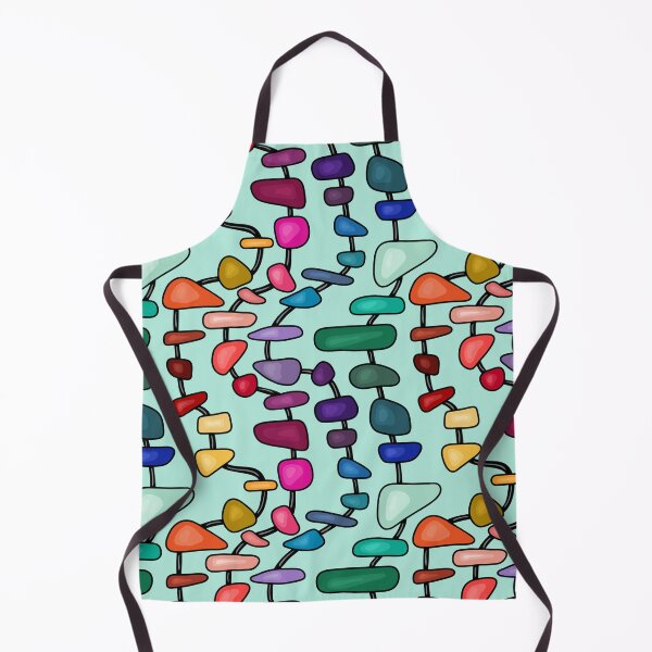 Item preview, Wonky Stone Skewers in Jewel Tone Colors designed and sold by Unhinged Heather.