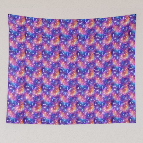 Item preview, Stitched in Stars: Universe Seamless Pattern with Light Language designed and sold by Theetherhaven.