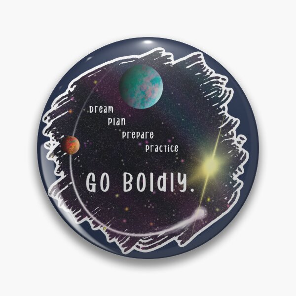 Item preview, Go Boldly designed and sold by GreatWhiteGuano.