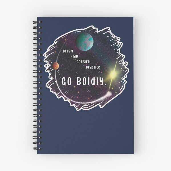 Item preview, Go Boldly designed and sold by GreatWhiteGuano.