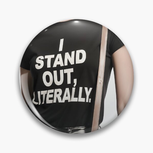 Item preview, Young adult in black tee with bold slogan against solid black backdrop designed and sold by Creative88Art.