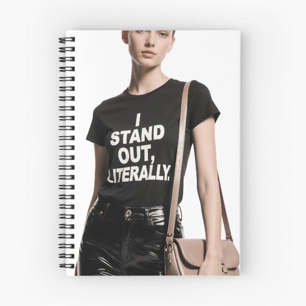 Item preview, Young adult in black tee with bold slogan against solid black backdrop designed and sold by Creative88Art.