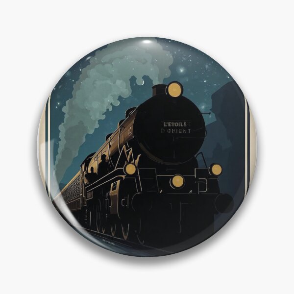 Item preview, Vintage Train - Star of The Orient designed and sold by ArtbyClarkie.