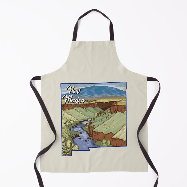 Item preview, Vintage New Mexico Rio Grande Gorge Nature Art designed and sold by mashmosh.